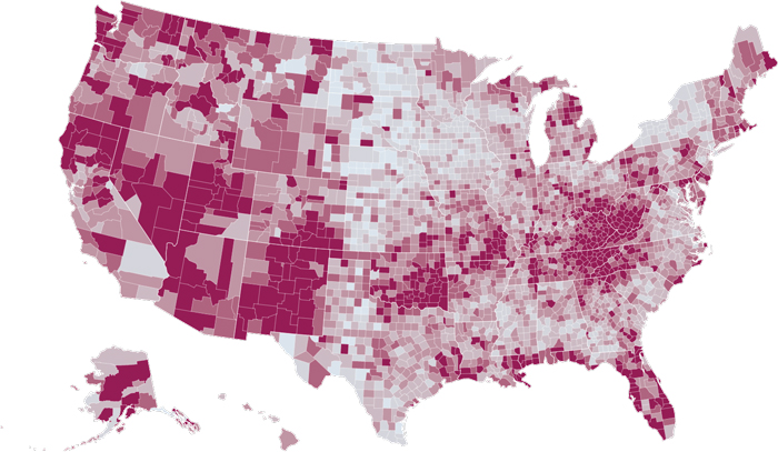 An Opioid Epidemic in the Peach State - map 2