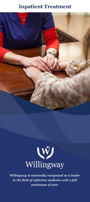 Willingway Inpatient Treatment Brochure - Statesboro Georgia addiction treatment center - residential drug rehab