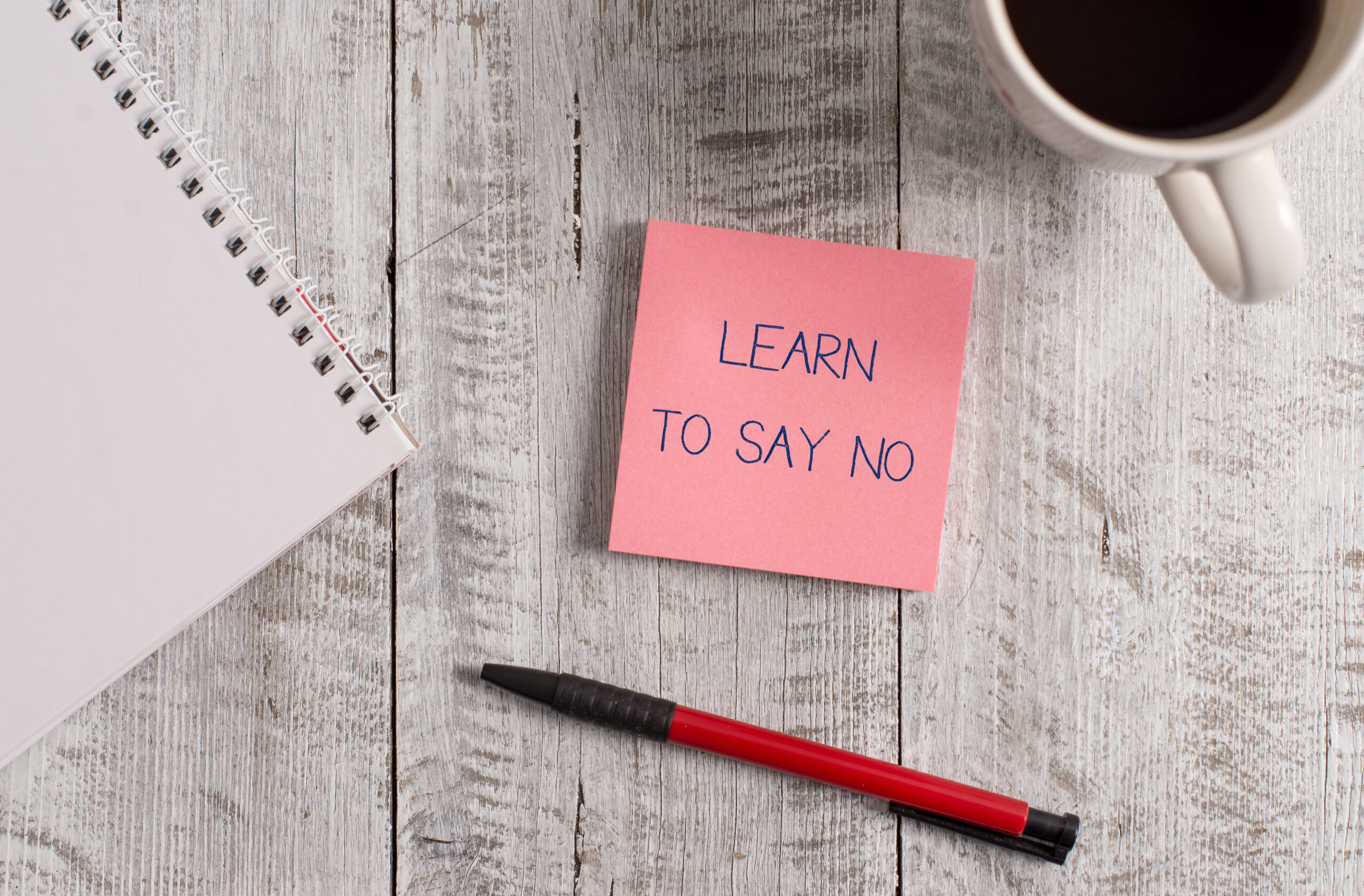 Learn When to Say No, Learning How and When to Say No