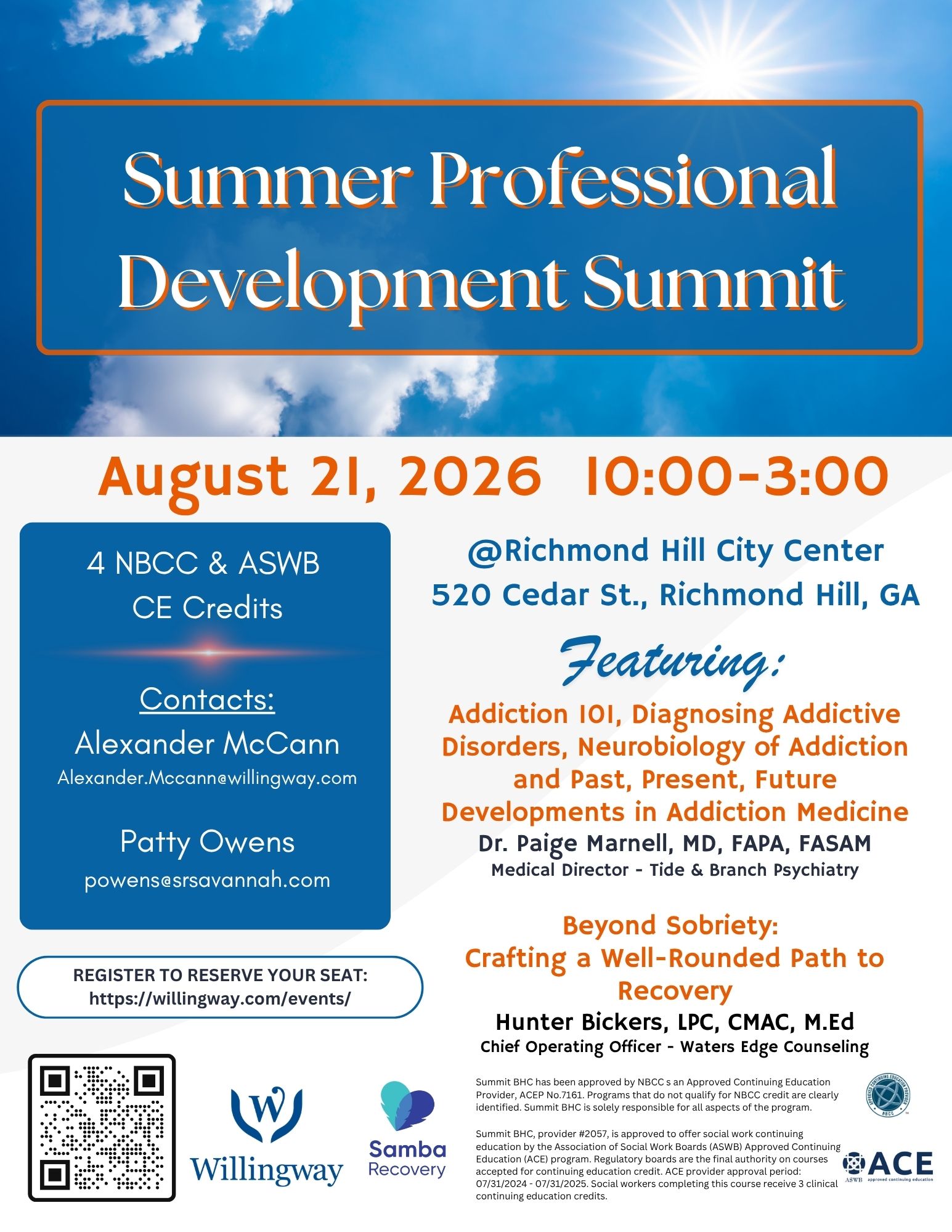 Summer Professional Development Summit